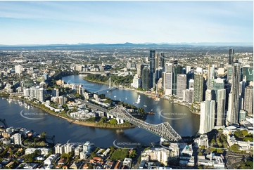 Story Bridge Kangaroo Point QLD Aerial Photography