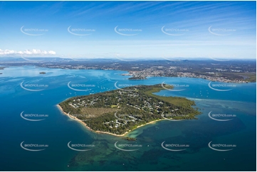 Aerial Photo Coochiemudlo Island QLD Aerial Photography