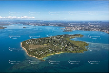 Aerial Photo Coochiemudlo Island QLD Aerial Photography