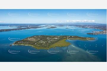 Aerial Photo Coochiemudlo Island QLD Aerial Photography