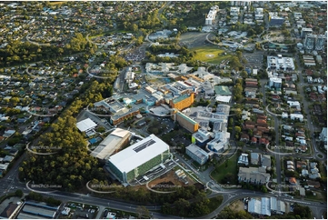 Prince Charles Hospital At Sunrise QLD Aerial Photography