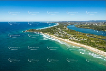 Aerial Photo Fingal Head NSW Aerial Photography
