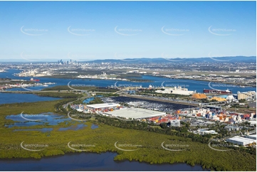 Aerial Photo Port of Brisbane QLD Aerial Photography