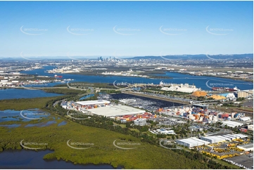 Aerial Photo Port of Brisbane QLD Aerial Photography