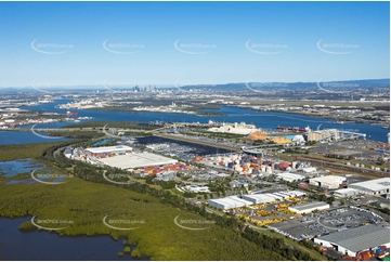 Aerial Photo Port of Brisbane QLD Aerial Photography