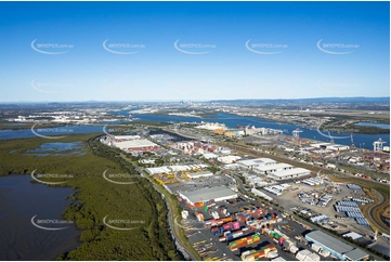 Aerial Photo Port of Brisbane QLD Aerial Photography