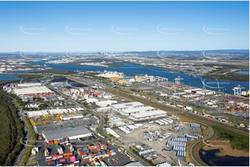 Aerial Photo Port of Brisbane QLD Aerial Photography