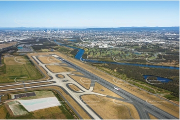 Second Runway Brisbane Airport QLD Aerial Photography