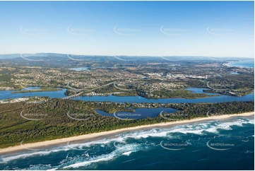 Sunrise Aerial Photo Fingal Head NSW Aerial Photography