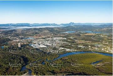 Sunrise Aerial Photo Tweed Heads South NSW Aerial Photography