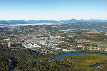 Sunrise Aerial Photo Tweed Heads South NSW Aerial Photography