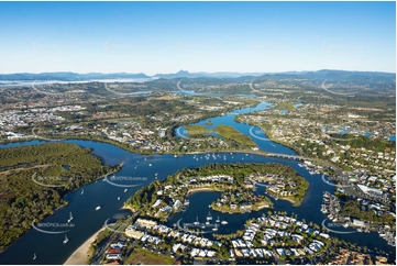 Sunrise Aerial Photo Tweed Heads NSW Aerial Photography