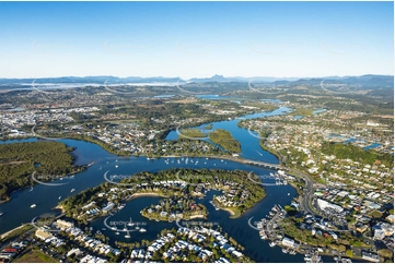 Sunrise Aerial Photo Tweed Heads NSW Aerial Photography