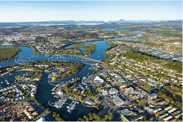 Sunrise Aerial Photo Tweed Heads NSW Aerial Photography