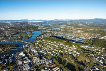 Sunrise Aerial Photo Tweed Heads NSW Aerial Photography