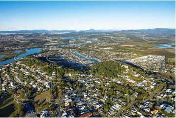 Sunrise Aerial Photo Coolangatta QLD Aerial Photography
