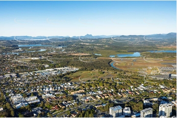 Sunrise Aerial Photo Coolangatta QLD Aerial Photography