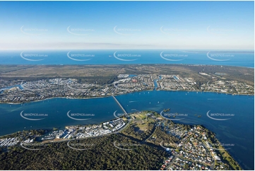 Aerial Photo Sandstone Point QLD Aerial Photography