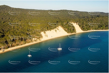 Aerial Photo Moreton Island QLD Aerial Photography