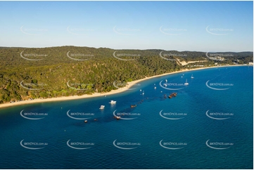 Tangalooma Wrecks Moreton Island QLD Aerial Photography