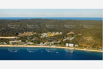 Tangalooma Resort Moreton Island QLD Aerial Photography