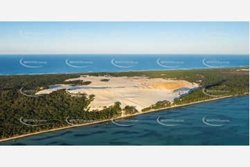 Big Sandhills Moreton Island QLD Aerial Photography