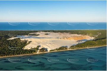 Big Sandhills Moreton Island QLD Aerial Photography