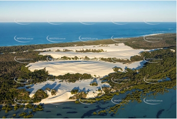Little Sandhills Moreton Island QLD Aerial Photography