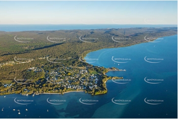 Aerial Photo Dunwich QLD Aerial Photography