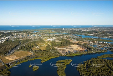 Aerial Photo Tweed Heads West NSW Aerial Photography