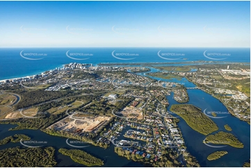 Aerial Photo Tweed Heads West NSW Aerial Photography