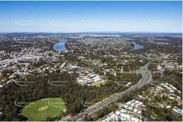 Indooroopilly State School QLD Aerial Photography