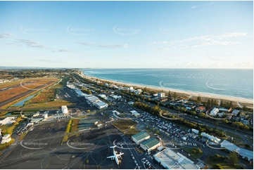 Sunrise Aerial Photo Bilinga QLD Aerial Photography