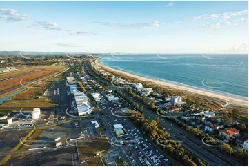 Sunrise Aerial Photo Bilinga QLD Aerial Photography
