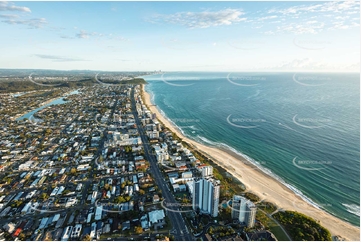 Sunrise Aerial Photo Palm Beach QLD Aerial Photography