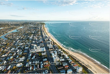Sunrise Aerial Photo Palm Beach QLD Aerial Photography