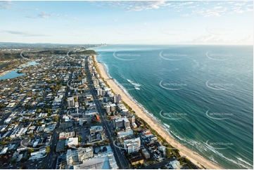 Sunrise Aerial Photo Palm Beach QLD Aerial Photography