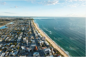 Sunrise Aerial Photo Palm Beach QLD Aerial Photography