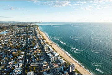 Sunrise Aerial Photo Palm Beach QLD Aerial Photography