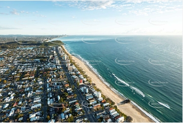 Sunrise Aerial Photo Palm Beach QLD Aerial Photography