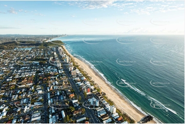 Sunrise Aerial Photo Palm Beach QLD Aerial Photography