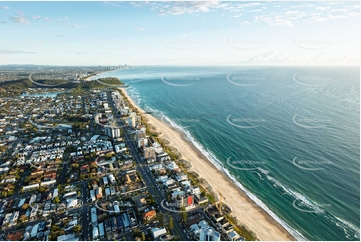 Sunrise Aerial Photo Palm Beach QLD Aerial Photography