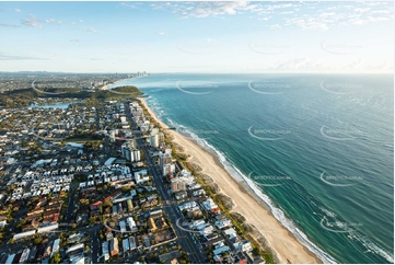 Sunrise Aerial Photo Palm Beach QLD Aerial Photography