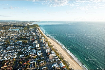Sunrise Aerial Photo Palm Beach QLD Aerial Photography