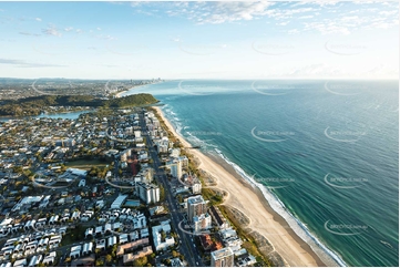 Sunrise Aerial Photo Palm Beach QLD Aerial Photography