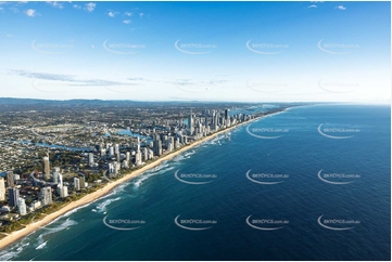 Aerial Photo Surfers Paradise QLD Aerial Photography