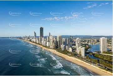 Aerial Photo Main Beach QLD Aerial Photography