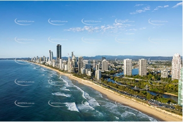 Aerial Photo Main Beach QLD Aerial Photography