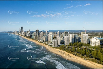 Aerial Photo Main Beach QLD Aerial Photography