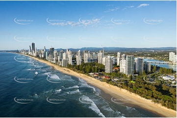 Aerial Photo Main Beach QLD Aerial Photography